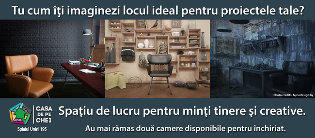 “Casa de pe Chei” – spațiu de lucru pentru creativi