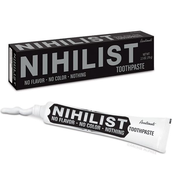 Nihilist Toothpaste Has ‘No Flavor, No Color, Nothing’