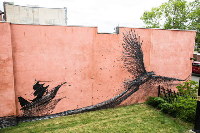 DALeast New Mural In Rochester, USA