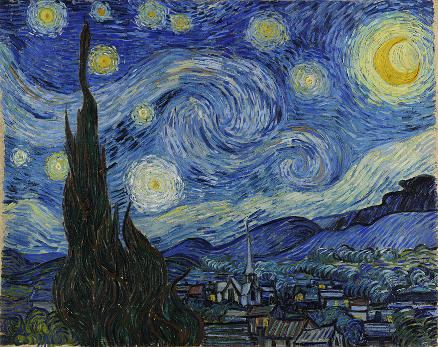 Incredible Close-Ups of Van Gogh’s Paintings from Google Art Project