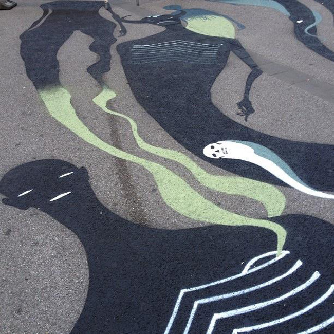 Ghostly Shadow Art  (7)