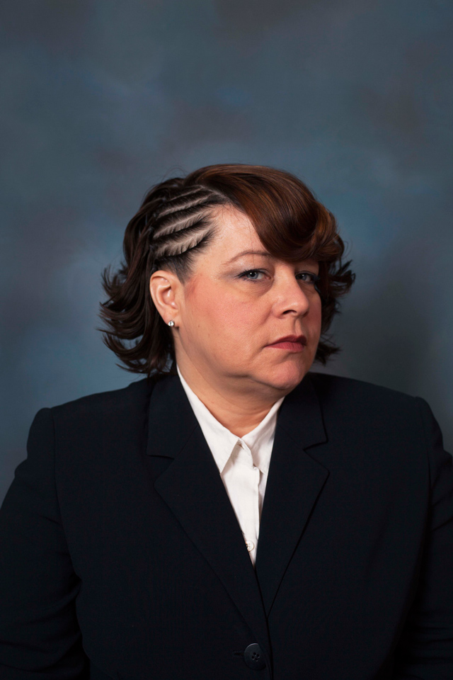 Corporate Portraits of Middle-Aged White Women With ‘Black’ Hairstyles