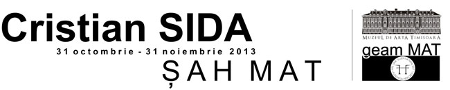 Cristian Sida, „Șah mat” @ galeria “geamMAT” a Muzeului de Artă din Timișoara