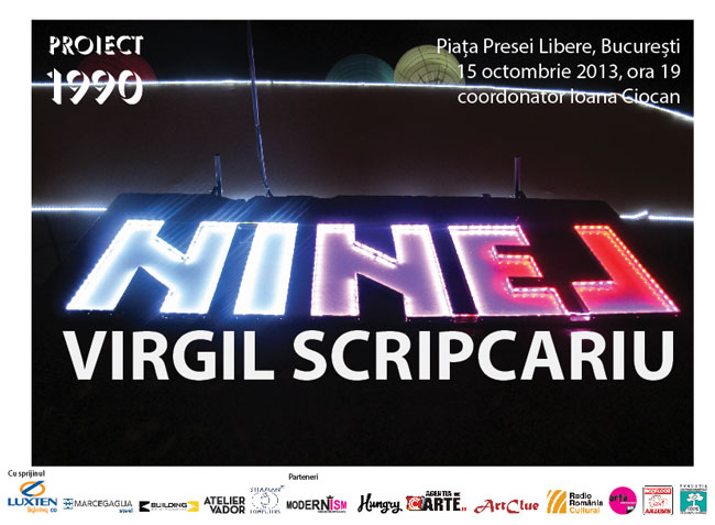Virgil Scripcariu @ Proiect 1990, Piaţa Presei din București