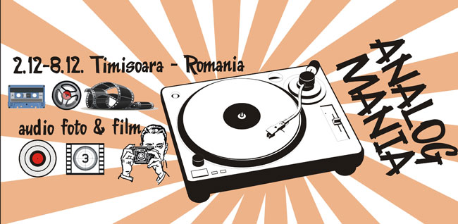ANALOG MANIA, festival dedicat artei şi aparaturii analogice
