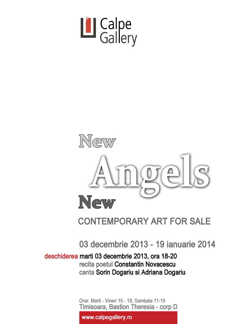 New Angels New @ Calpe Gallery, Timișoara