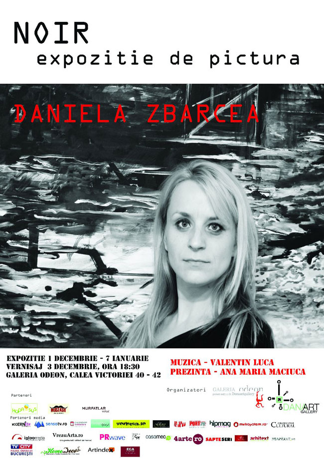 Daniela Zbarcea „Noir” @ Galeria Odeon, București