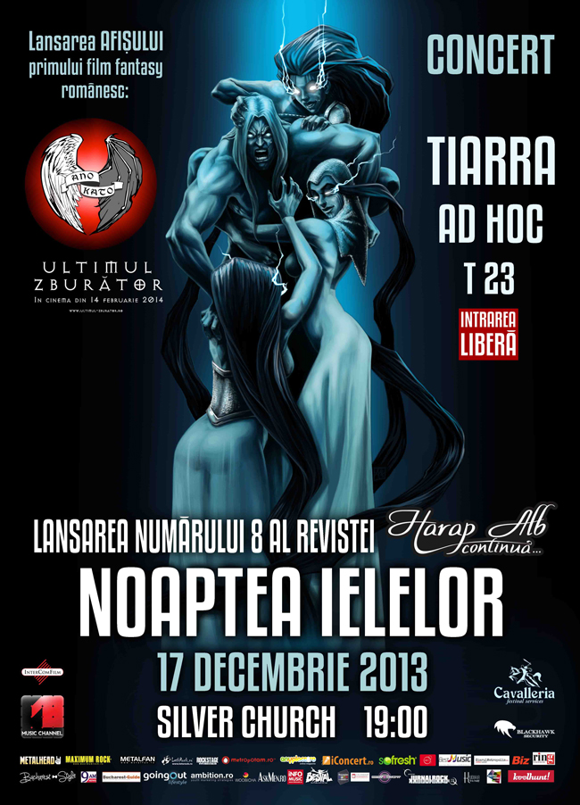Noaptea Ieleleor: lansare “Harap Alb continuă” #8