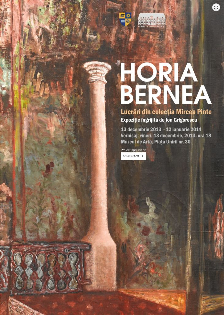 Expoziţia Horia Bernea, colecţia Mircea Pinte @ Muzeul de Artă Cluj-Napoca