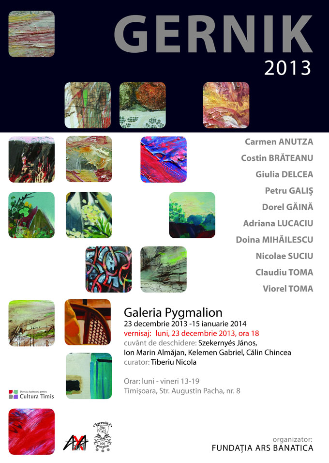 Tabăra de creaţie Gernik @ Galeria Pygmalion, Timișoara