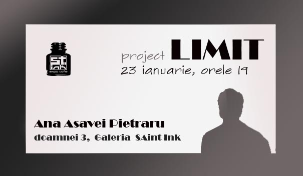 Ana Asavei Pietraru, „Limit” @ Galeria Saint InK, București