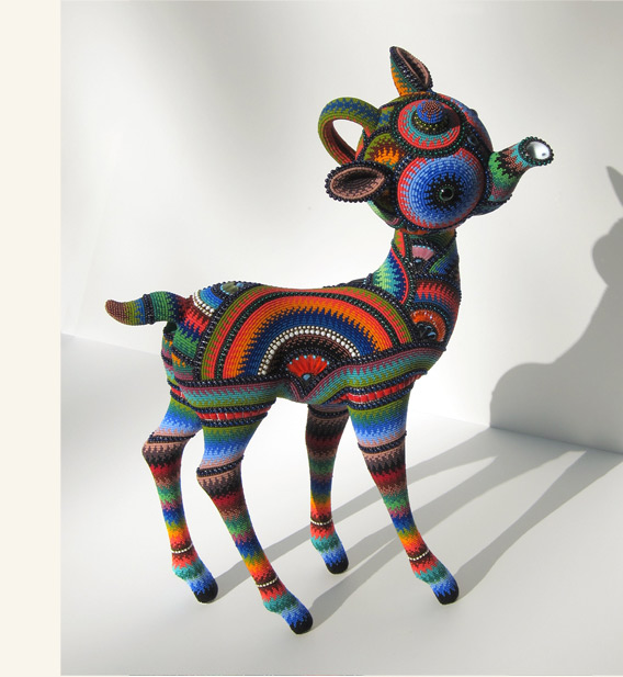 Jan Huling Transforms Simple Objects Into Beautiful Works of Beaded Art