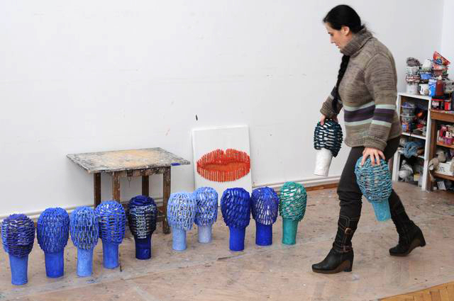 florica prevenda in atelier - 2014 - foto lucian muntean 03
