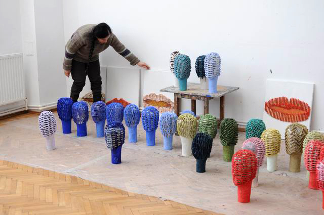 florica prevenda in atelier - 2014 - foto lucian muntean 07