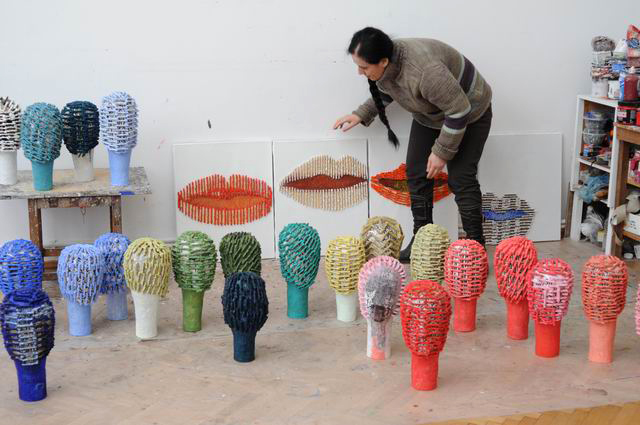 florica prevenda in atelier - 2014 - foto lucian muntean 08