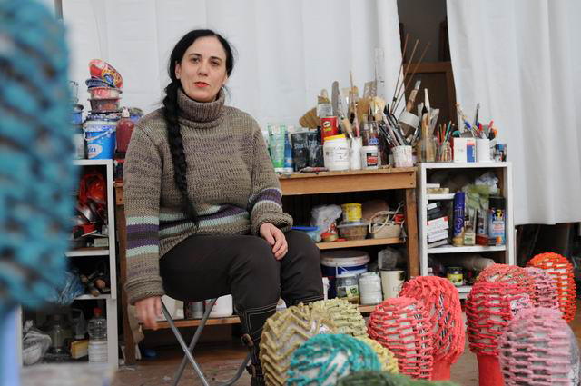 florica prevenda in atelier - 2014 - foto lucian muntean 15