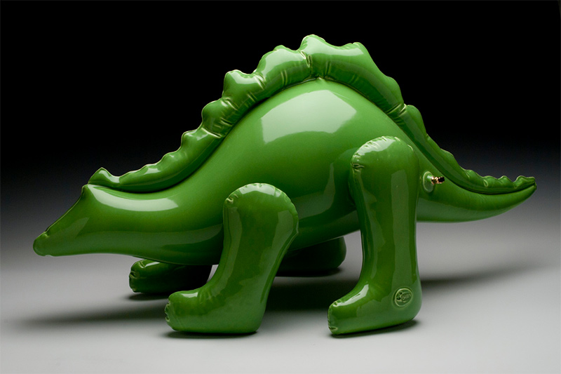 Delightful Ceramic Sculptures That Look Like Inflatable Toys