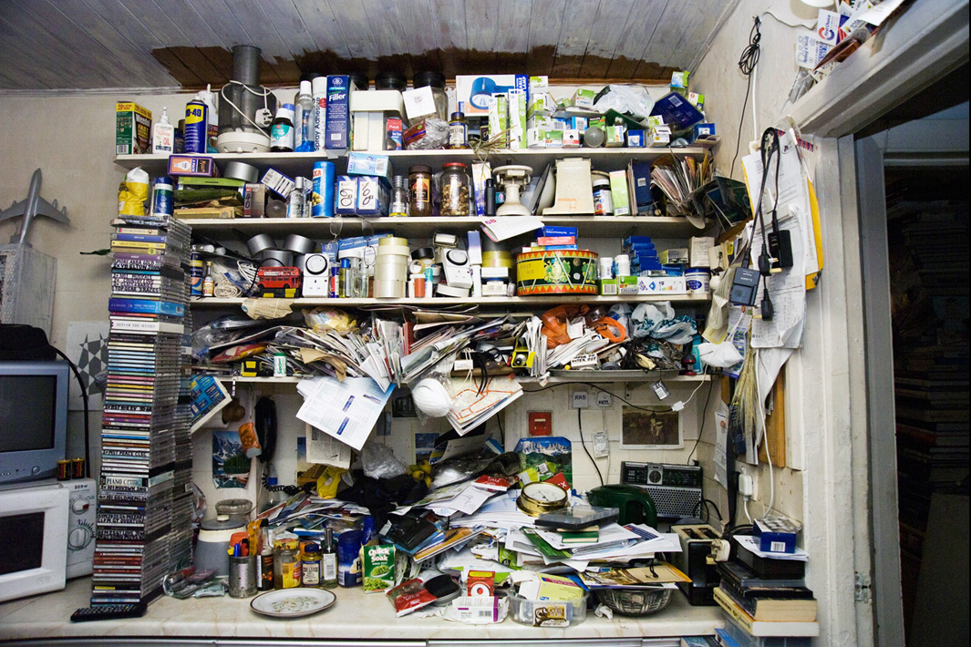 Kitchen bookshelves, Essex.