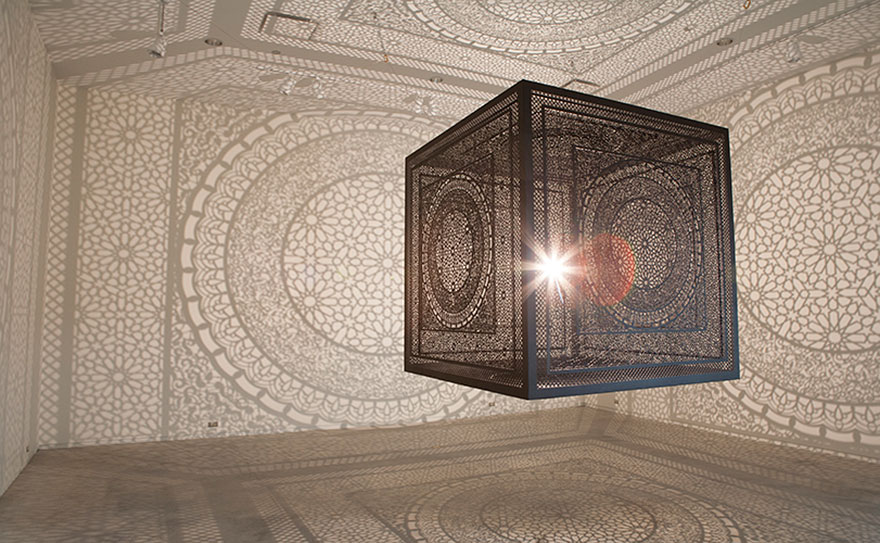 Wooden Box Turns A Simple Room Into An Architectural Masterpiece