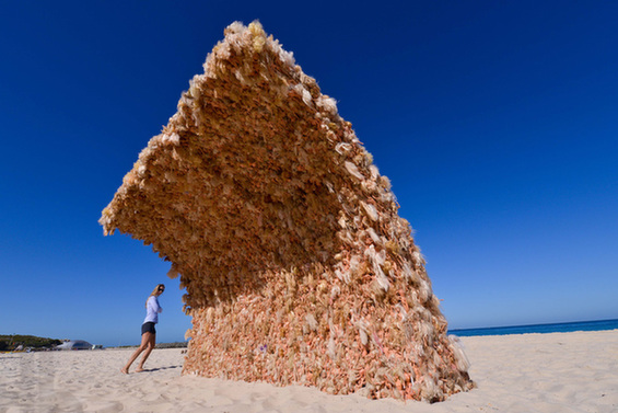 Terrifying Barbie Tidal Wave Composed Of 5,000 Dolls