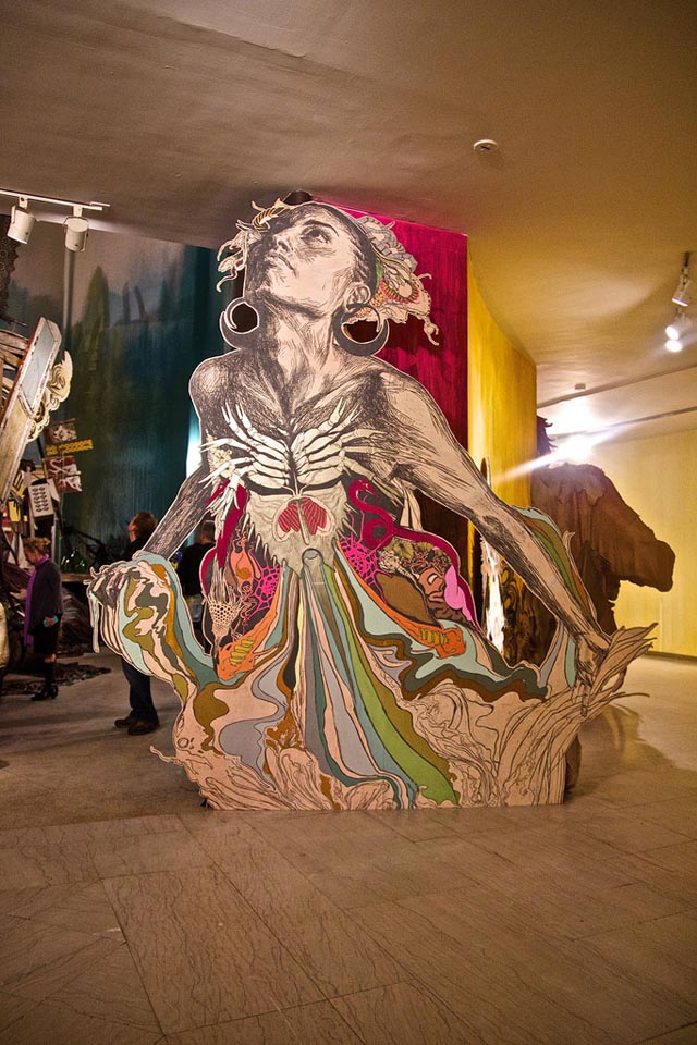 Submerged Motherlands, A New Site-Specific Installation by Swoon at the Brooklyn Museum