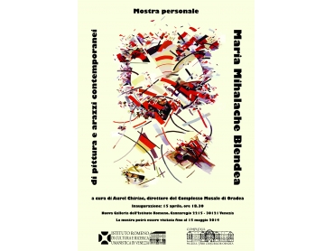 Maria Mihalache Blendea, expoziție de tapiserie și pictură @ IRCCU Veneţia