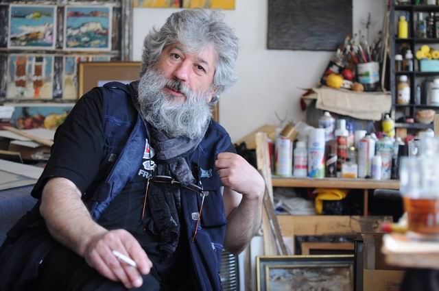 Mihail Gavril – vizita in atelier