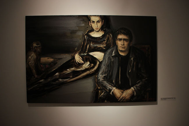 Tablou Dan, Anghelina si Maimuta (1998-2001) ulei pe panza