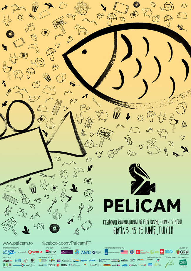 Pelicam, festivalul internațional de film, Tulcea, 13-15 iunie