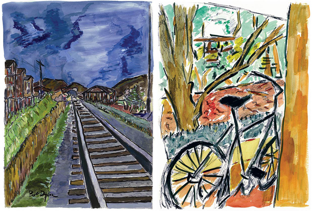 Bob Dylan – pictura @ New York