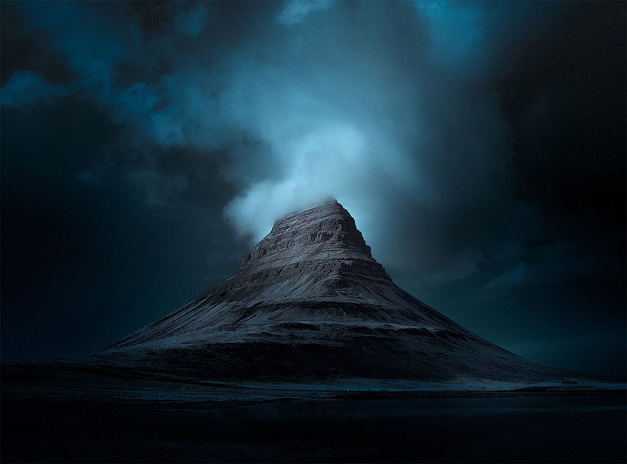 Blue Iceland: Stunning Photos Of Icelandic Landscapes Taken With Infrared Lens