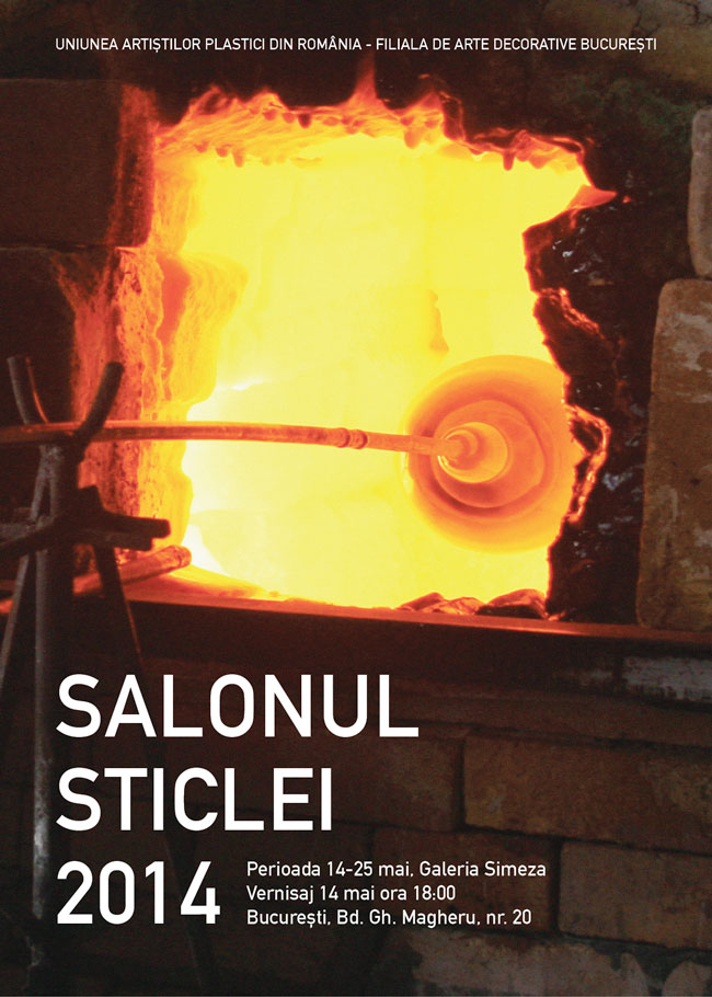 “SALONUL STICLEI 2014” @ Galeria Simeza, Bucureşti