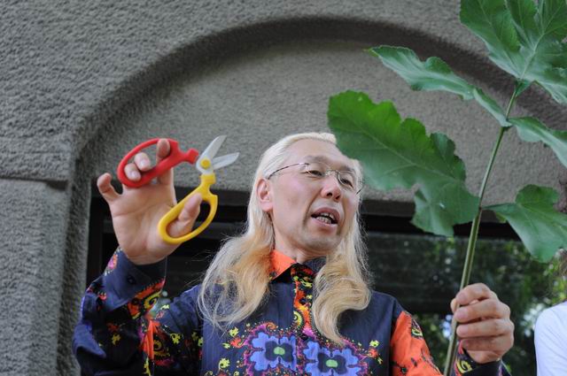 Shogo Kariyazaki Kariyzaki – ikebana @ Gradina Botanica Bucuresti