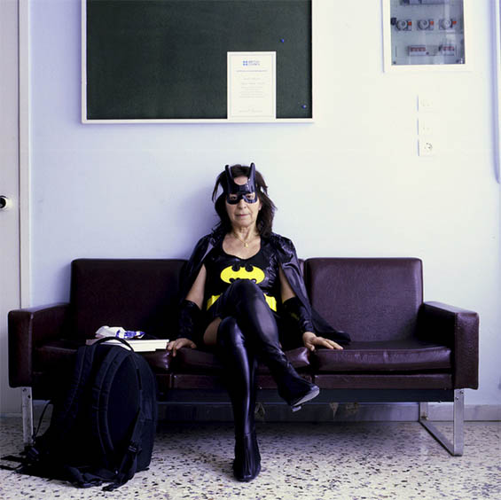 Lina Manousogiannaki’s Photos Of Aging Superheroes