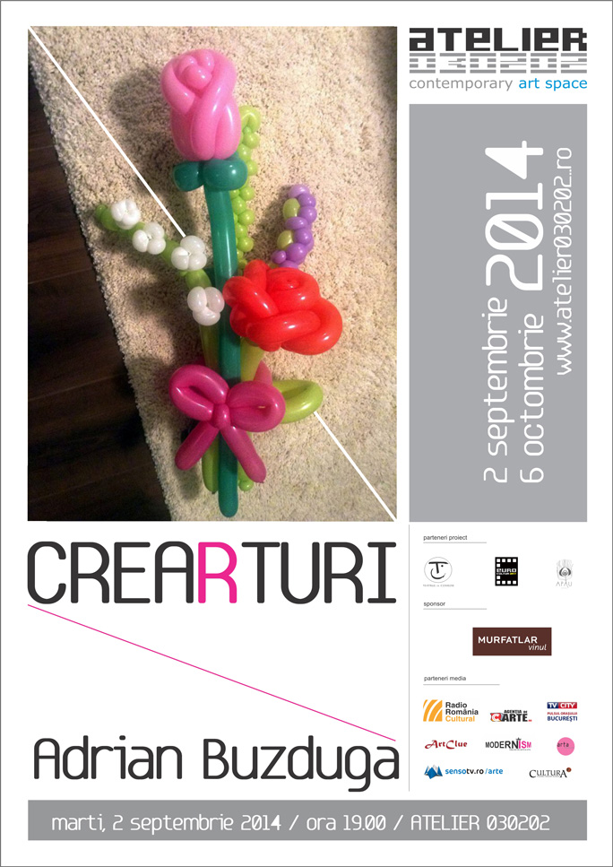 Adrian Buzduga „Crearturi” @ Atelier 030202, București