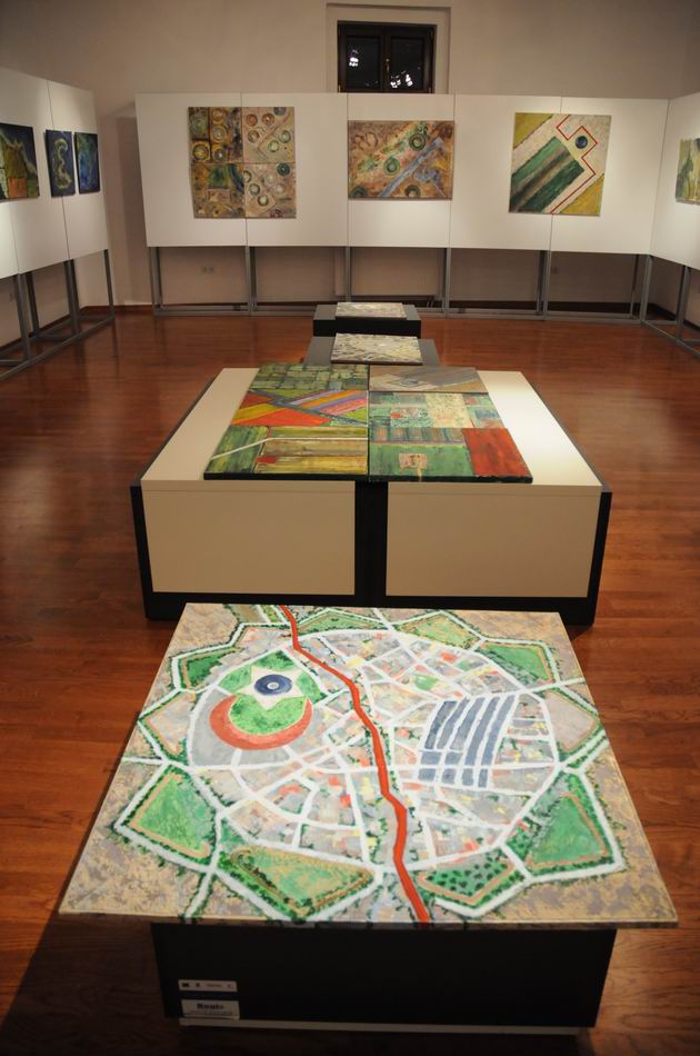 geografii subiective - harti imaginare - pictura - lucian muntean 15