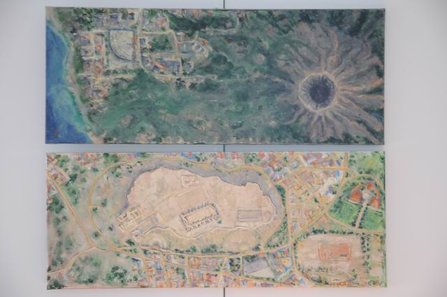 geografii subiective - harti imaginare - pictura - lucian muntean 35