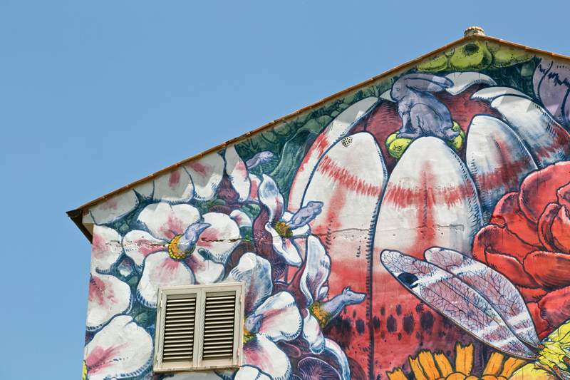 New Mural by LIQEN in San Basilio