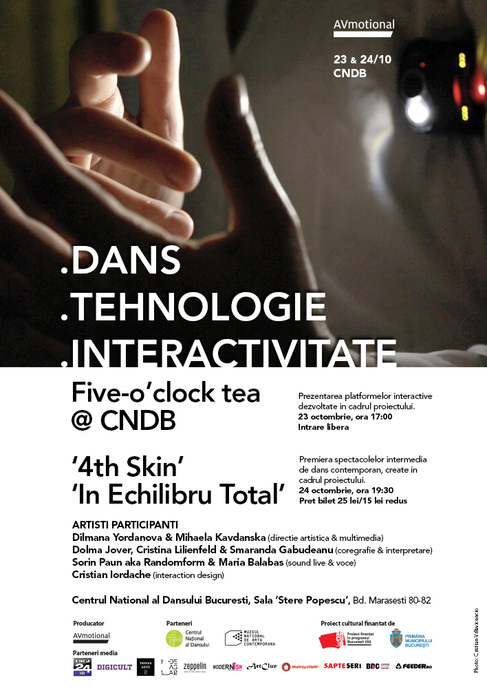 “Dans. Tehnologie. Interactivitate” @ CNDB