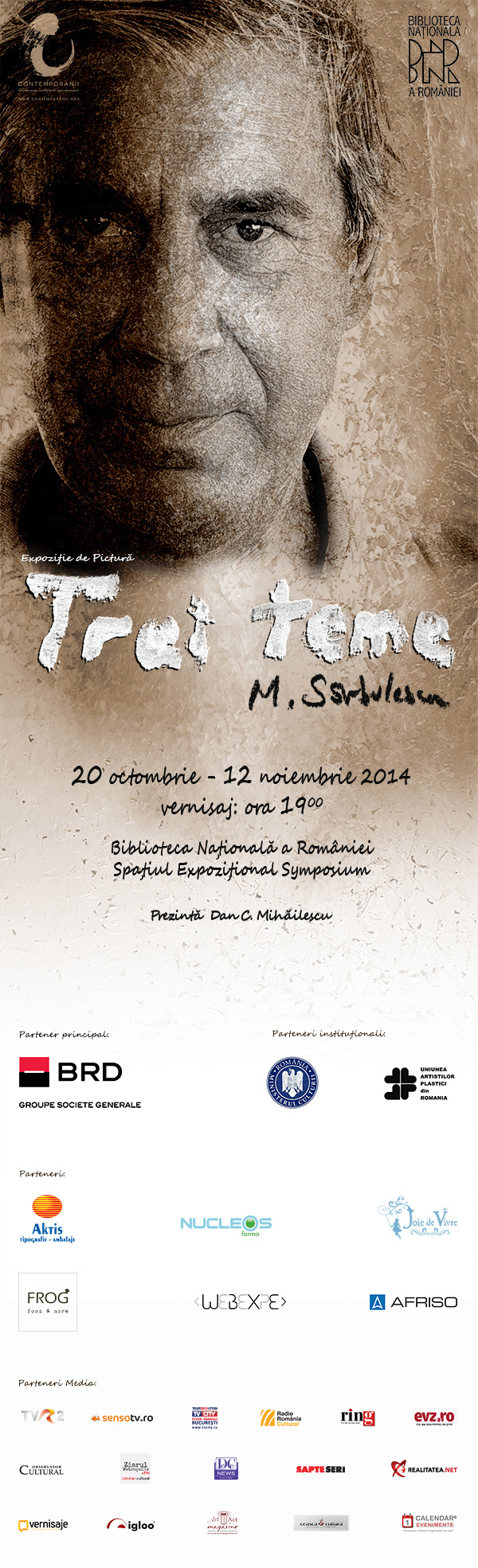 Mihai Sârbulescu, „Trei Teme” @ Biblioteca Națională a României