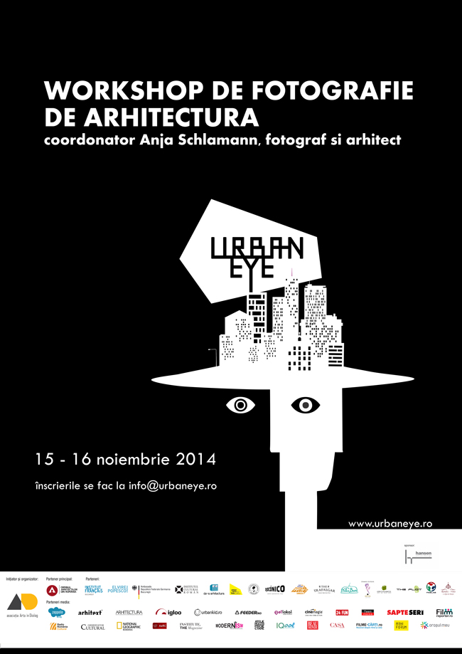 Workshop de fotografie de arhitectură la UrbanEye Film Festival