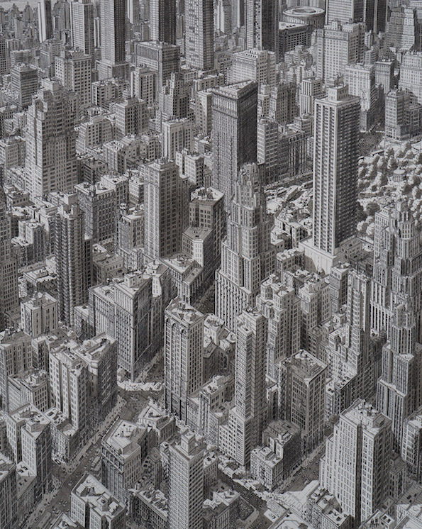 Stefan Bleekrode Draws Incredibly Detailed And Dense Cityscapes From Memory