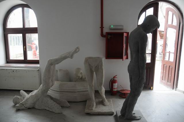 performance - facultatea sculptura foto lucian muntean 06