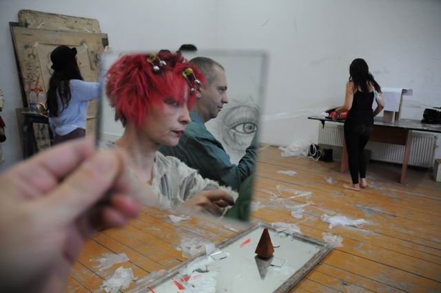 performance - facultatea sculptura foto lucian muntean 42