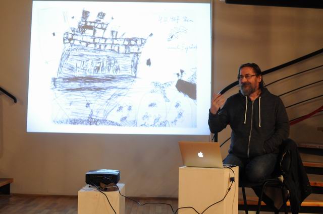 Dan Perjovschi - IEEB6 foto lucian muntean _6803