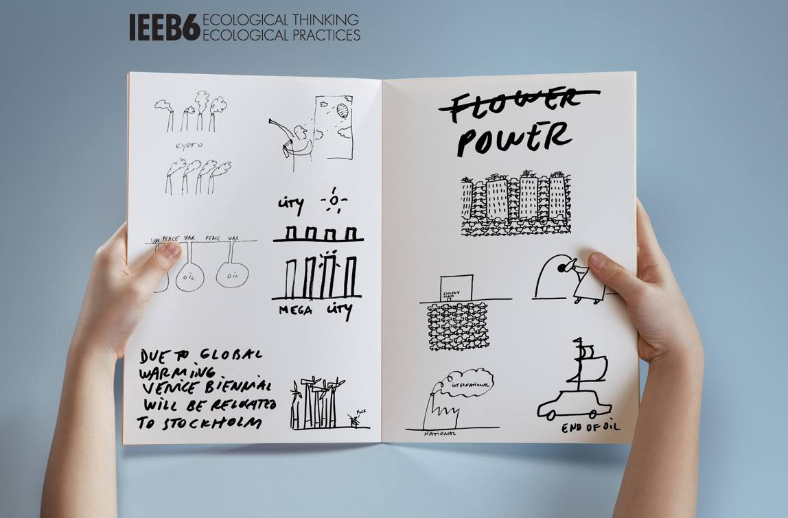 Dan Perjovschi la Atelier 030202, București