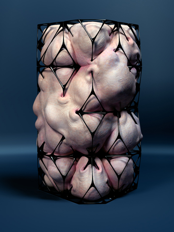 Jason Hopkins Imagines A Horrific Architectural Posthuman Form