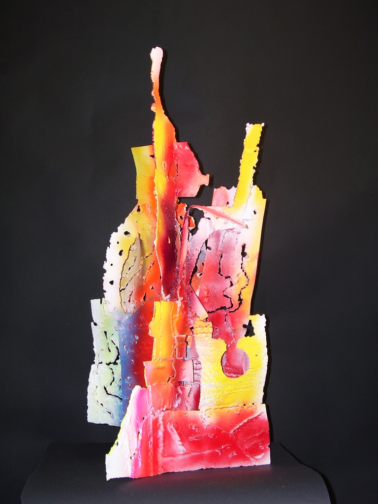 9 Mistuire Welded and painted steel 29 x13 x13 2000