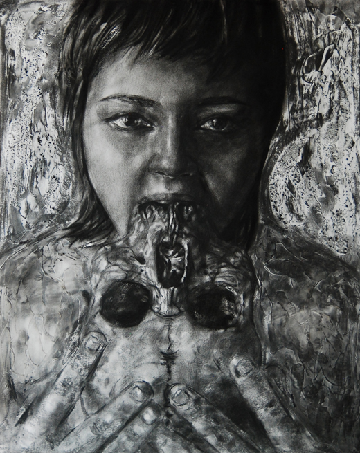 Ada Muntean – solo show Black Fire @ Muzeul de Artă Brasov (21)