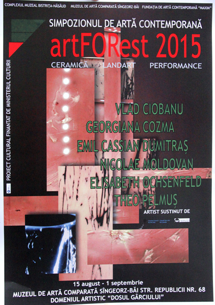 Simpozionul internaţional de artă contemporană ARTFOREST- Ceramica- 2015